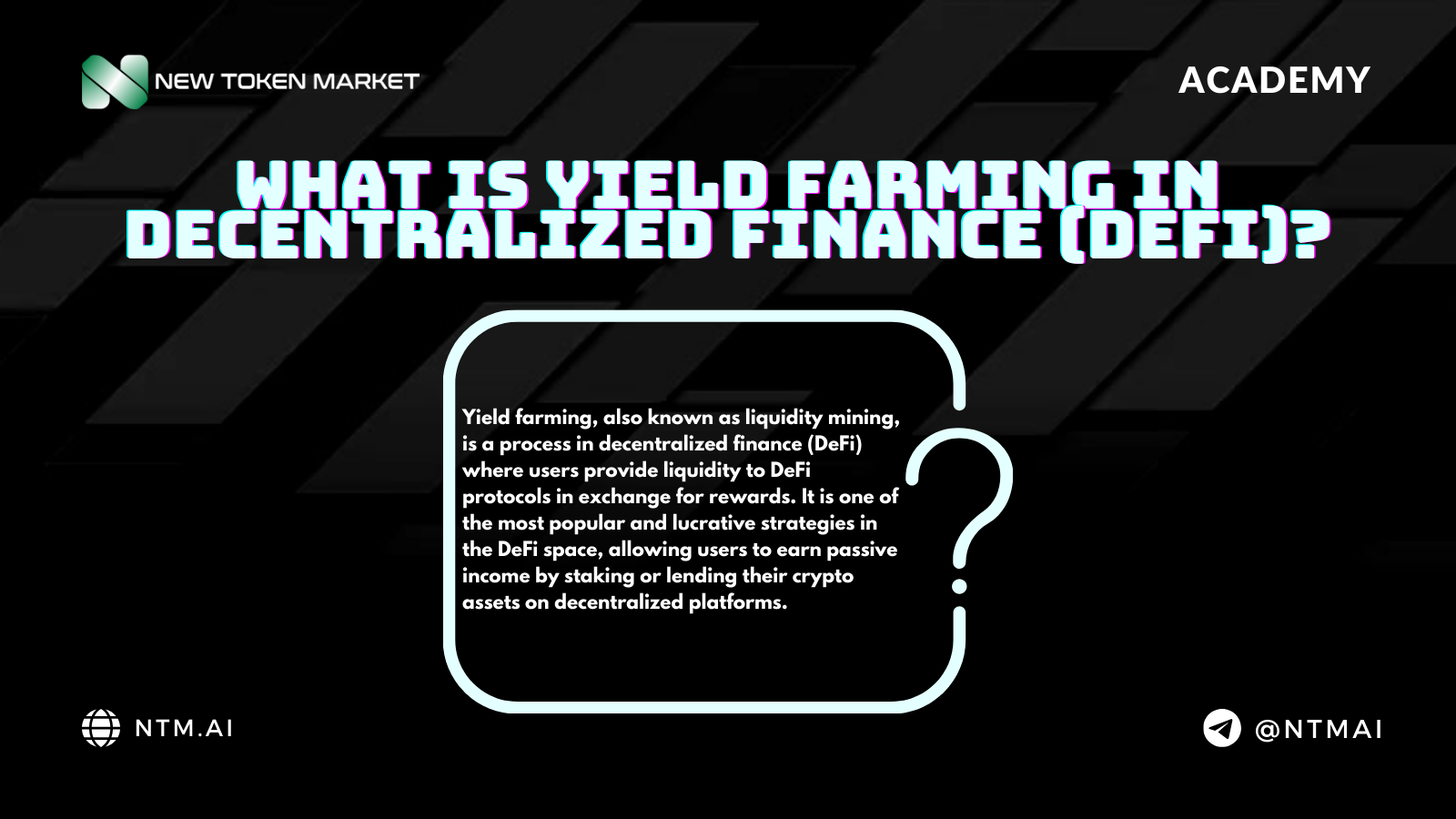 What Is Yield Farming in Decentralized Finance (DeFi)?