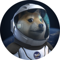 SpaceX Doge logo