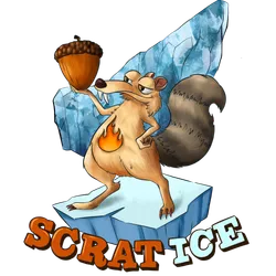 SCRAT ICE logo