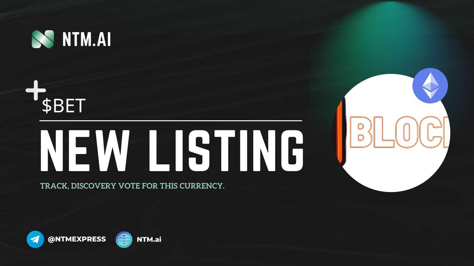 BlockBet ($BET) | NTM.ai